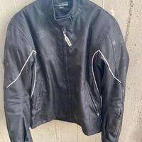 Giubbotto moto donna