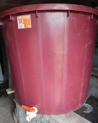 Tino per vino con rubinetto 530 L