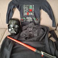 Costume bimbo Star Wars Darth Vader semi artigiana