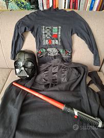 Costume bimbo Star Wars Darth Vader semi artigiana