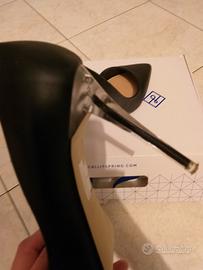 Decollete nero tacco trasparente Call it spring