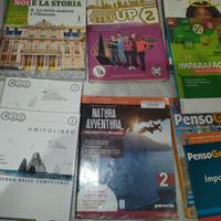 Libri scuola media1,2e alcuni triennale