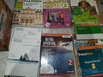 Libri scuola media1,2e alcuni triennale