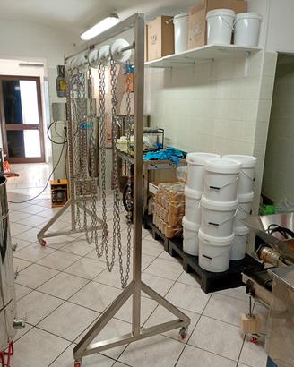 Deumidificatore per miele a catene