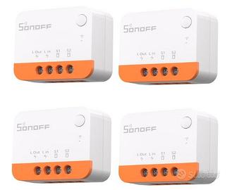 ZBMINIL2 Interruttore Zigbee, 4 Pezzi, Senza Neutr
