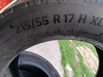 4 pneumatici Continental 215/55 R17 98H XL