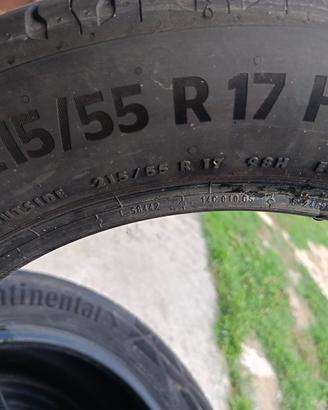 4 pneumatici Continental 215/55 R17 98H XL