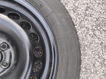 Cerchi in ferro 15” + gomme Audi/VW/Skoda