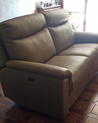 Divano 3 posti con 2 relax elettrici