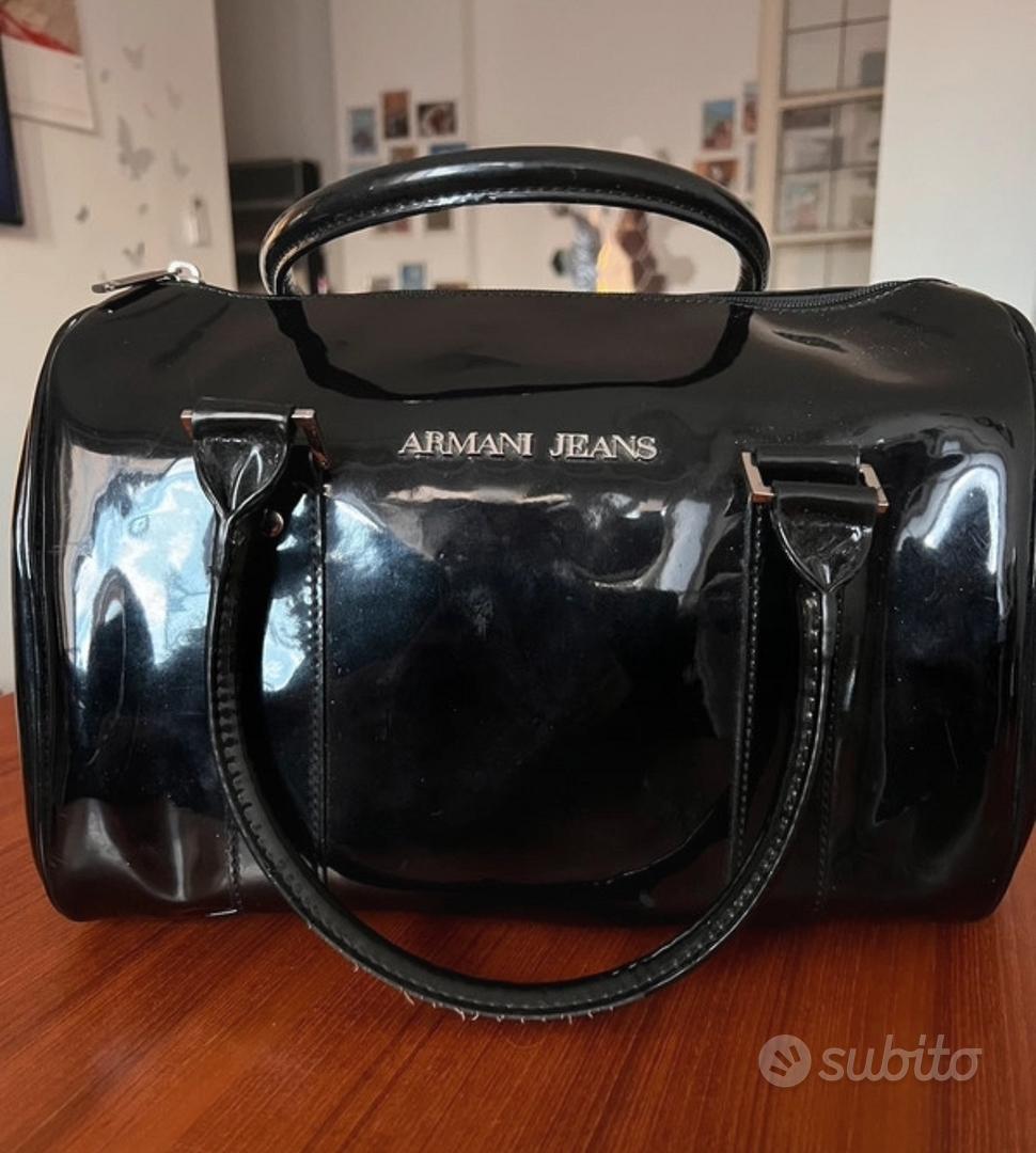 Bauletto armani cheap jeans vernice