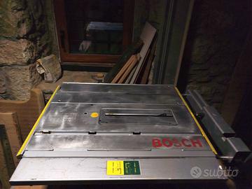 banco sega Bosch PTS 10 con lama nuova CMT