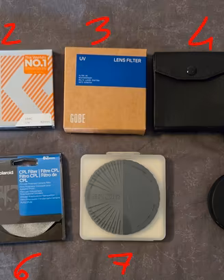 Set Filtri Vario Tipo  -  67mm 72mm 77mm 82mm