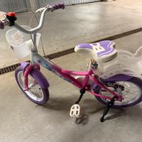 Bicicletta Winx 14 freno e cestino