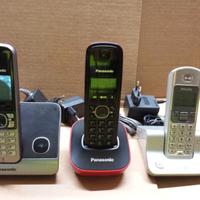 Lotto di 3 Telefoni Cordless