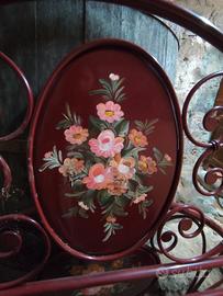 Giroletto testata matrimoniale vintage 