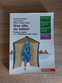 Libro liceo: Una Vita da Lettori (Poesia e Teatro)