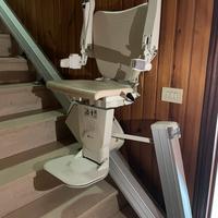 Monta scale rettilineo