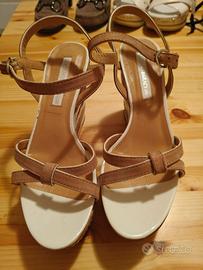 Sandali con zeppa Luciano Barachini taglia 38