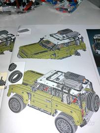 2573 pezzi Jeep Defender sigillati con istruzioni 