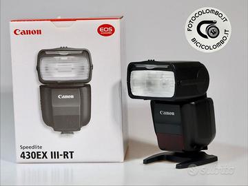 Canon Speedlite 430EX III-RT Flash Pari al Nuovo