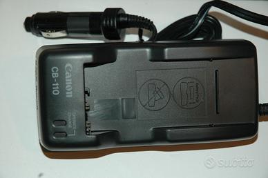 Caricabatteria e alimentatore da auto CANON CB-110