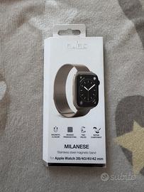 Cinturino Puro Milanese Acciaio Inox Apple Watch