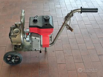 Motopompe carrellata motore 2 tempi 