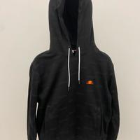 Felpa Ellesse nera con cappuccio
