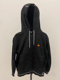 Felpa Ellesse nera con cappuccio