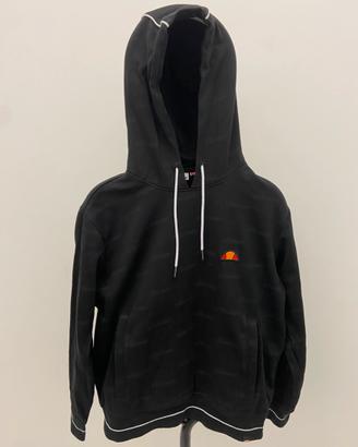 Felpa Ellesse nera con cappuccio