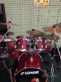 Batteria sonor 2005 full birch in betulla