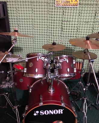 Batteria sonor 2005 full birch in betulla
