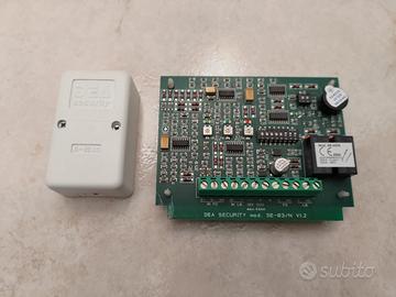 Sensore inerziale A-03AS e scheda SE-03N DEA