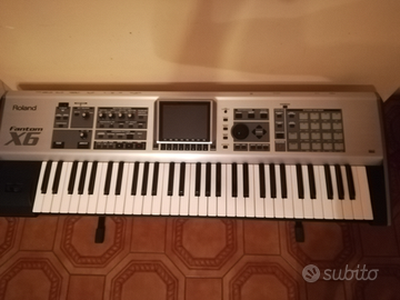 Roland fantom x6,massima espansione,audio track