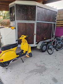 Calesse per pony + trailer per cavalli 