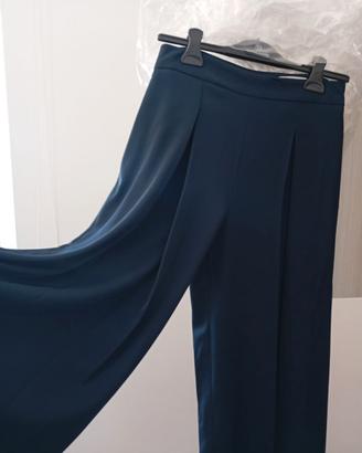 Pantalone Donna elegante blu navy Elena Casali