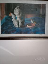 serigrafia di Antonio Sciacca