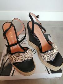 Twinset Sandali con cinturino alla caviglia, 39