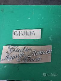 fregi Auto epoca Alfa Romeo anni 60-70