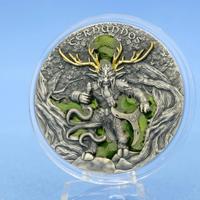 CERNUNNOS 2 Oz Moneta Argento 5 Niue 2022