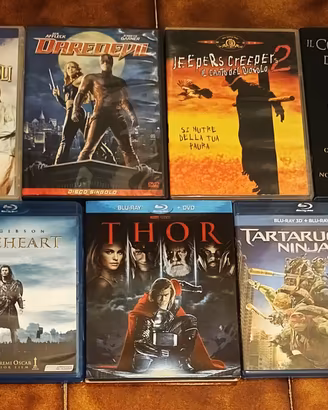 Film DVD BluRay Marvel TMNT Horror ORIGINALI Nuovi