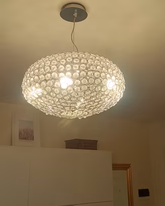 Lampadario a gocce
