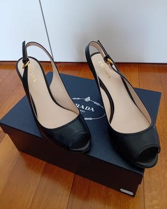Sandali prada in pelle