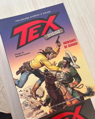 Collezione speciale tex a coloti per Repubblica