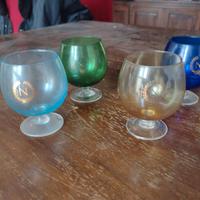 4 Bicchieri Mini Baloon Napoleon Vintage