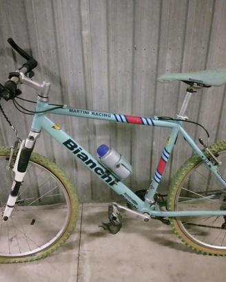 bicicletta bianchi in alluminio