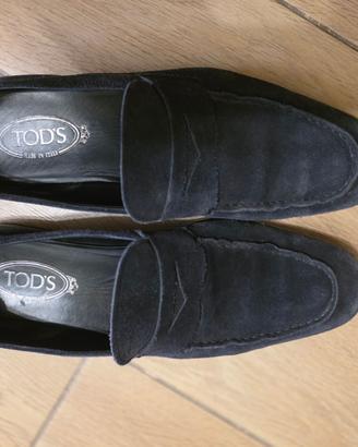 Mocassino originale Tod’s Blu 10.5 - 44.5 nuovo
