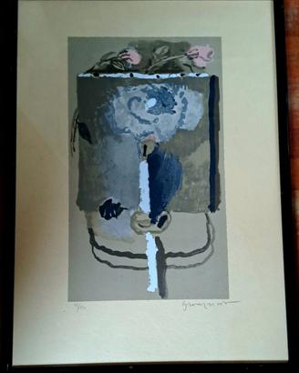 Serigrafia Maestro Gianquinto