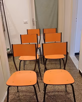 anni '60 sedie in formica