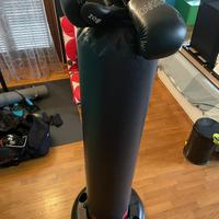 Boxing machine adulto 100 gonfiabile nero e guanti